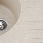 Гранітна мийка для кухні VALESO 7750 LIRA матова Сафарі