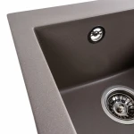 Гранітна мийка для кухні VALESO 4150 SOKIL матова Дюна