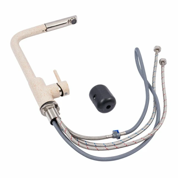 Q411B змішувач кухонний VALESO САФАРІ (з висувною лійкою)