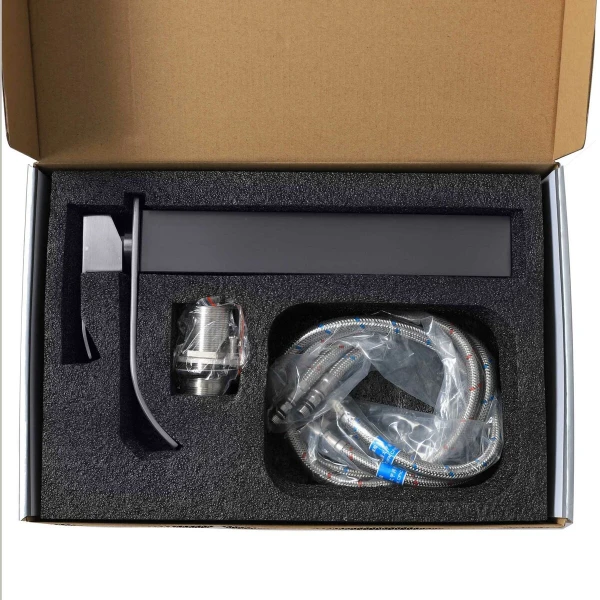 Змішувач під умивальник Platinum Handmade PLATINUM 3191 PVD чорний