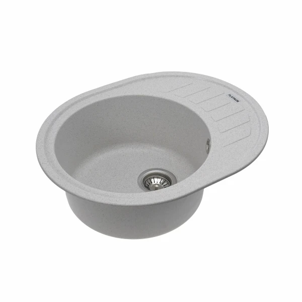 Гранітна мийка для кухні Platinum 6250 SOUL матова Топаз