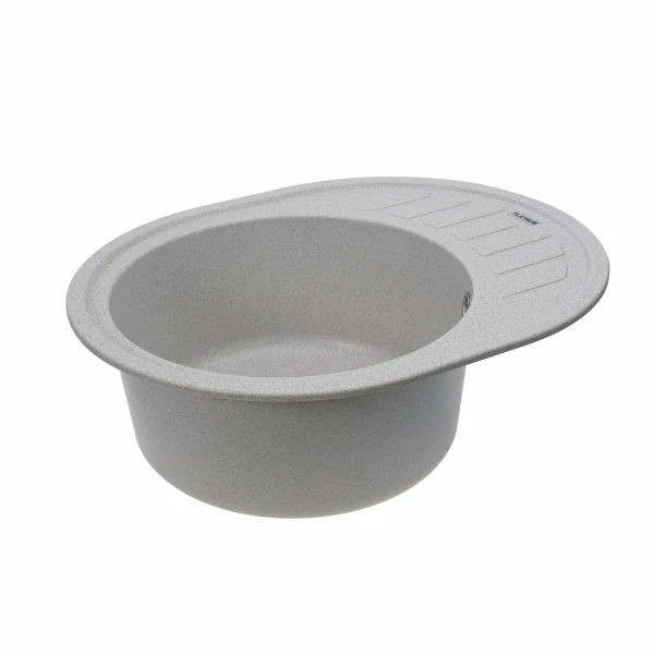 Гранітна мийка для кухні Platinum 6250 SOUL матова Топаз