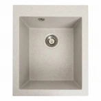 Гранітна мийка для кухні Platinum PLATINUM 4150 SOKIL матова (топаз)