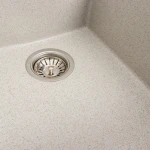 Гранітна мийка для кухні Platinum 4150 SOKIL матова (топаз)