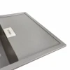 Гранітна мийка для кухні Platinum 8650 DIAMOND матова (сірий мусон)