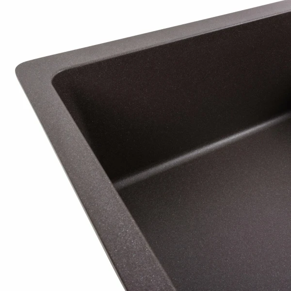 Гранітна мийка для кухні Platinum 7850 ROMA матовий Гренадін