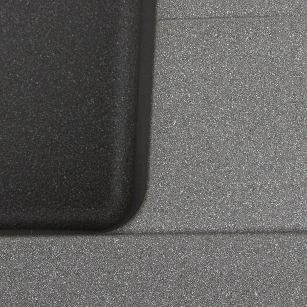 Гранітна мийка для кухні Platinum 6250 ZIRKONE матовий Сірий мусон