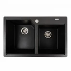 Гранітна мийка для кухні Platinum матовий PLATINUM 7850 HARMONY Моріон