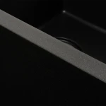 Гранітна мийка для кухні Platinum 7850 HARMONY матовий Моріон