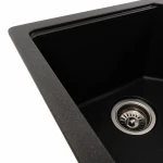 Гранітна мийка для кухні Platinum 7850 HARMONY матовий Моріон