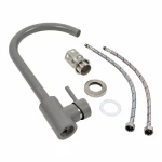 Змішувач Platinum 56 B NESP (3008 А) Сірий мусон