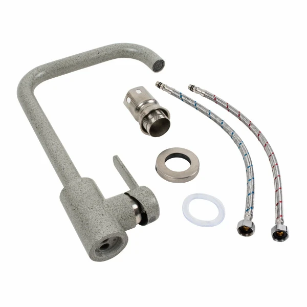 Змішувач кухонний Platinum PLATINUM KT 11 (3008B-FH) Сірий