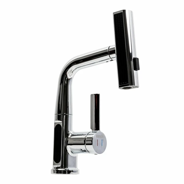 Змішувач для рукомийника з індикатором A240 Platinum