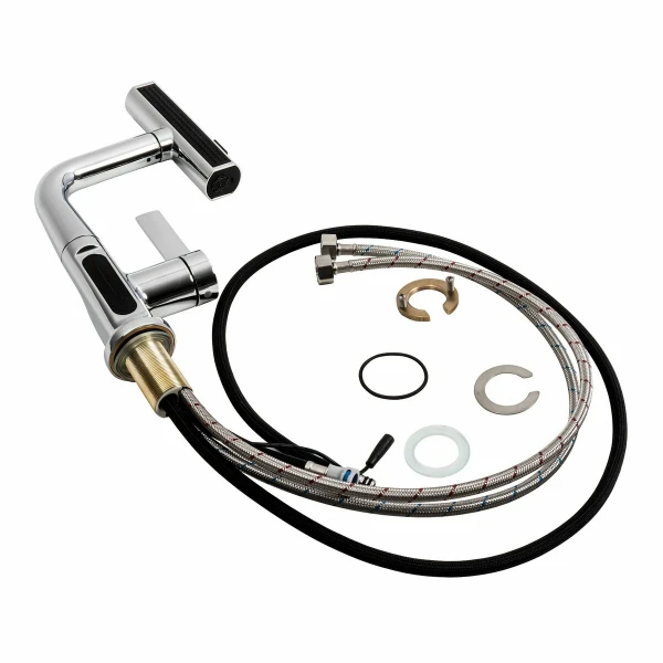 Змішувач для рукомийника з індикатором A240 Platinum