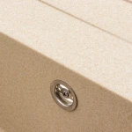 Кухонна мийка гранітна Platinum Сафарі PLATINUM 7050 CASCADA матова