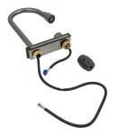 FC-WF2 комплект змішувачів під мийку водоспад Platinum (PVD чорний)