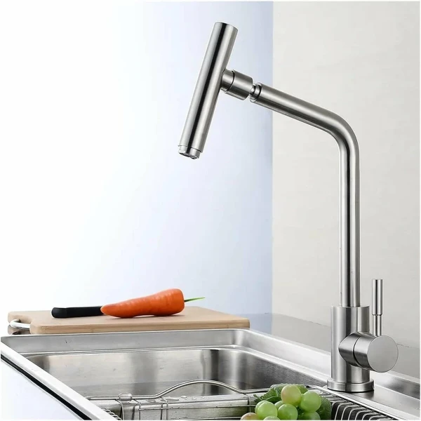 Кухонний змішувач VALESO 6766 KT з поворотним аератором