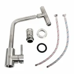 Кухонний змішувач VALESO 6766 KT з поворотним аератором