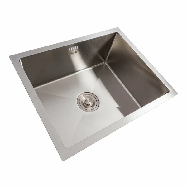 Кухонна мийка нержавійка СМ 54*44 VALESO Handmade (монтаж під стільницю)