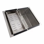 Кухонна мийка нержавійка СМ 54*44 VALESO Handmade (монтаж під стільницю)