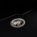 Кухонна мийка гранітна Чорна VALESO 7545 NIKA матова