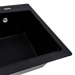 Кухонна мийка гранітна Чорна VALESO 7545 NIKA матова