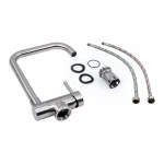 Змішувач складний нержавіючий Valeso (brush)