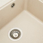 Гранітна мийка для кухні VALESO 5852 VESTA матова Сафарі