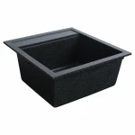 Гранітна мийка для кухні VALESO 5149 FIESTA матова Графіт