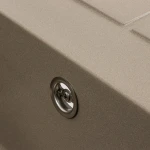 Гранітна мийка для кухні VALESO 6550 LOTOS матовий Титан