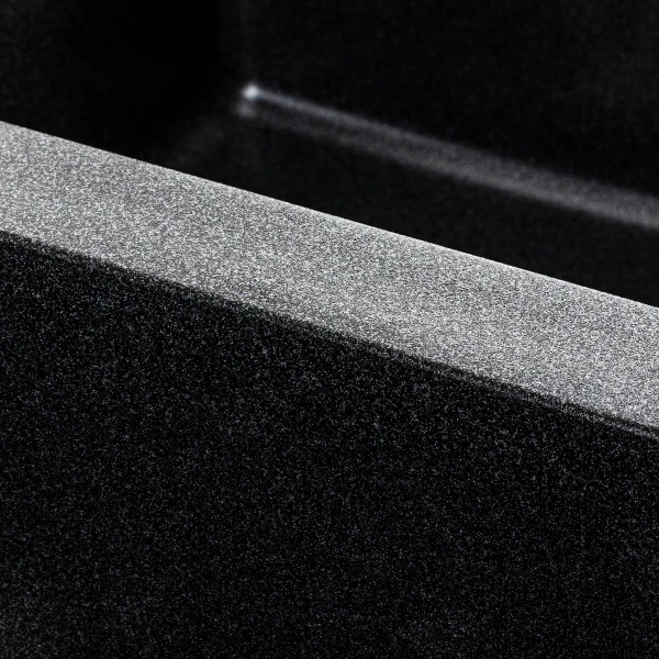 Гранітна мийка для кухні VALESO 7850 HARMONY матовий Карбон