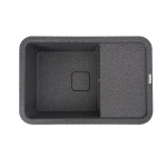 Гранітна мийка для кухні VALESO 7850 CUBE матова Мікс