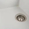 Гранітна мийка для кухні VALESO 6250 ZIRKONE матова Білосніжна