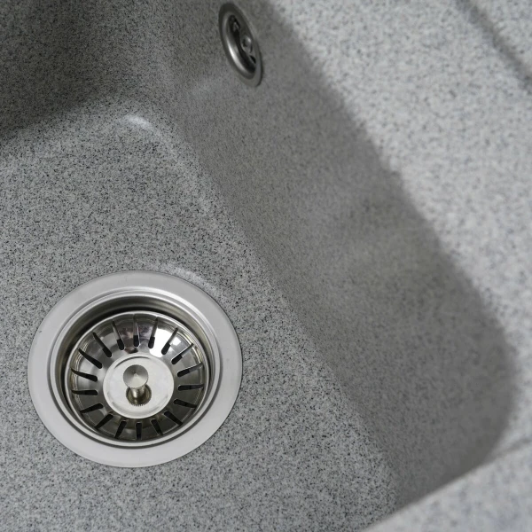 Гранітна мийка для кухні VALESO 4050 KORRADO матова Сіра