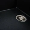 Гранітна мийка для кухні матовий Карбон VALESO 7850 ROMA