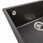 Гранітна мийка для кухні VALESO 5444 OASIS матовий Гренадін