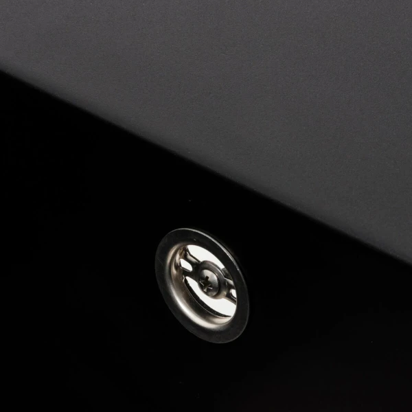 Гранітна мийка для кухні VALESO 7950 AZURIT матовий Чорний