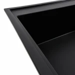 Гранітна мийка для кухні VALESO 7950 AZURIT матовий Чорний