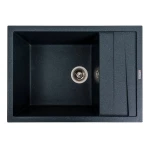 Кухонна мийка гранітна матова 7050 CASCADA VALESO антрацит