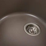 Гранітна мийка для кухні VALESO 7750 LIRA матова Дюна