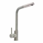 Q411B змішувач кухонний VALESO СІРИЙ (з висувною лійкою)