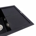 7950 CALYPSO матова Мийка гранітна VALESO (чорний металік)