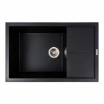 7950 CALYPSO матова Мийка гранітна VALESO (чорний металік)